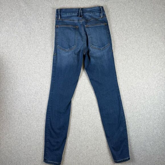 Good American Womens Size 2/26 Skinny Leg Denim Jeans Medium Wash Stretch - Picture 7 of 8